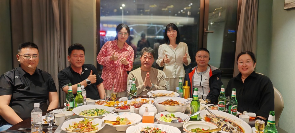 Maotong feliciter accepit Korean customers et hausit novum blueprint ad internationalis cooperante