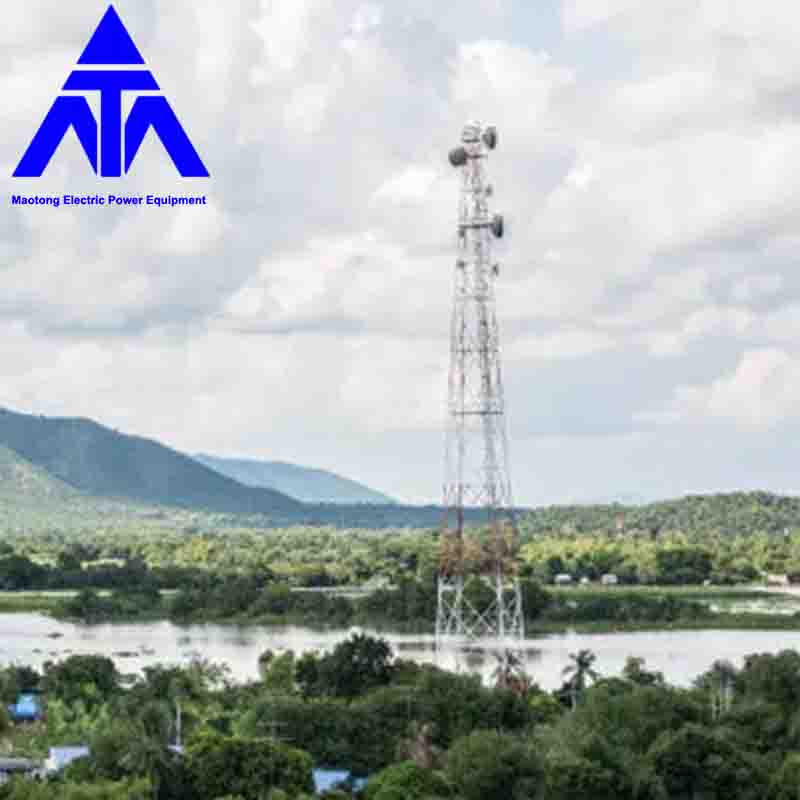 20m Steel Lattice Telecom Communication Antennae Tower