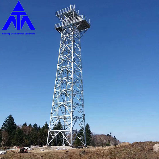 Training Tower Angularis Steel Platform Watch Lattice Steel Tower